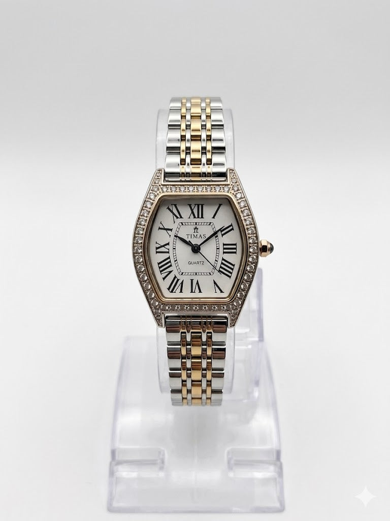 Timas "Regal Tonneau" – Crystal & Roman Heritage