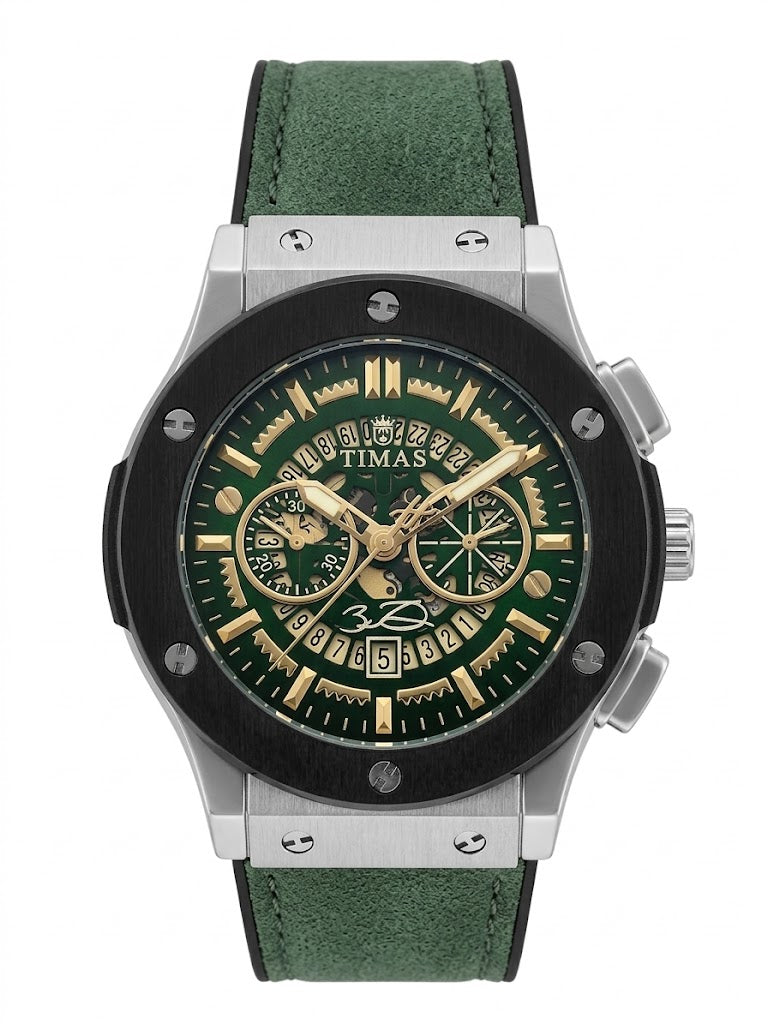 Timas "Stealth" Skeleton – Carbon Black & Electric Blue