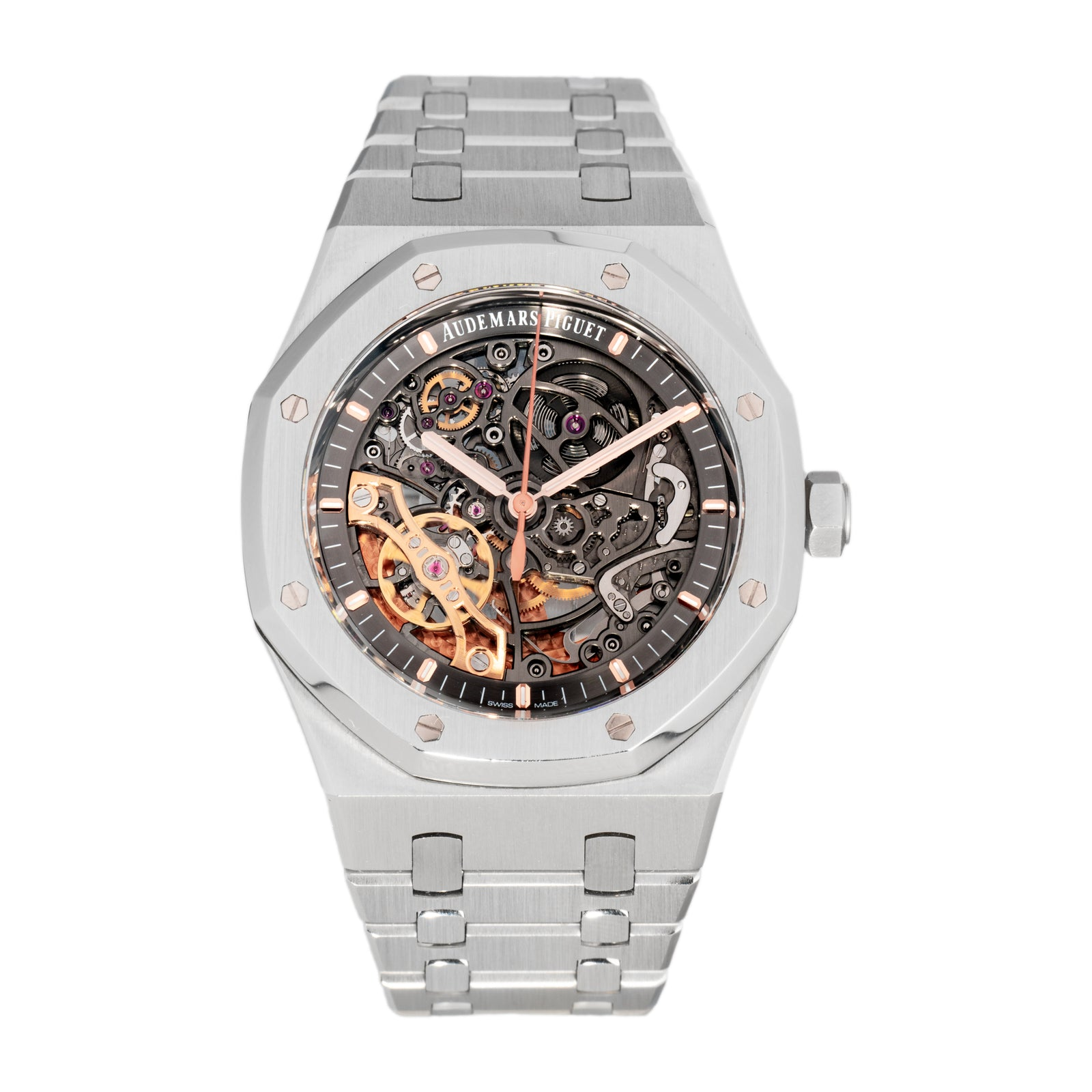 Audemars Piguet Royal Oak Double Balance Wheel Openworked –  (A+ Master Skeleton Edition)